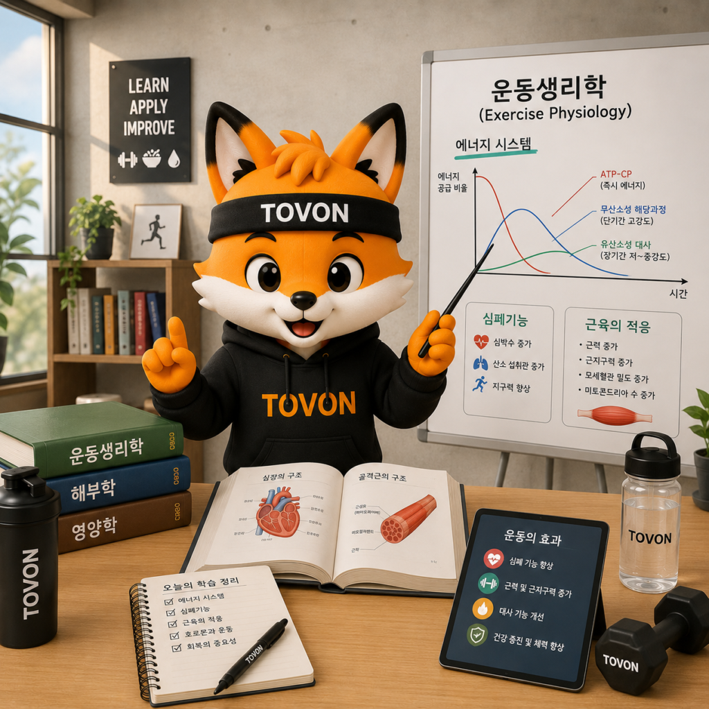 services-01 운동 생리학을 설명하는 토번이
